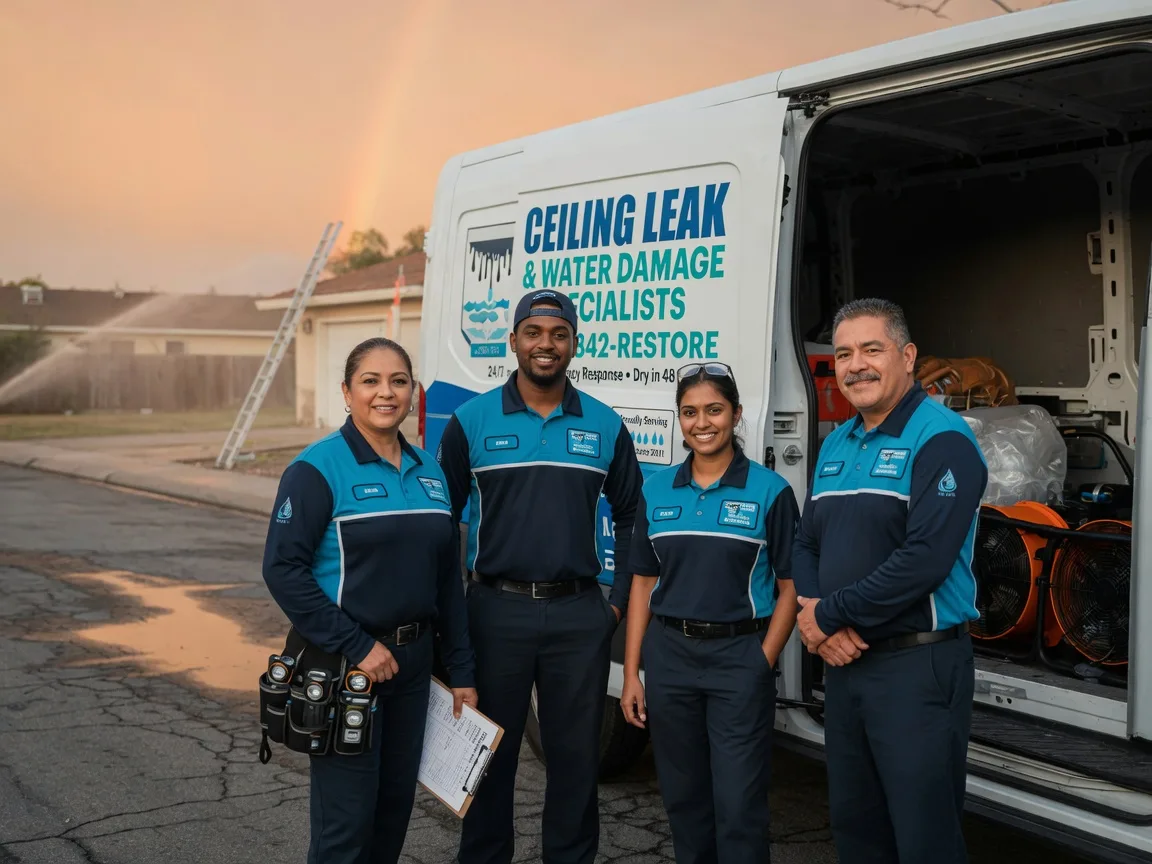 Ceiling Leak Cleanup company in Wildomar, CA