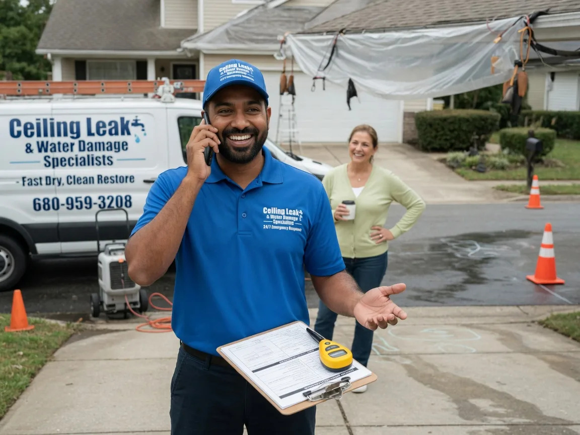 Ceiling Leak Cleanup Wildomar, CA FAQs